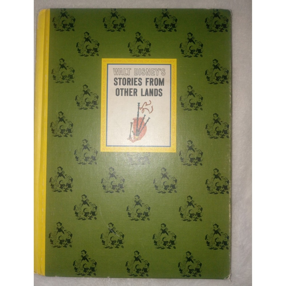 Vintage Walt Disney's‎ Stories From Other Lands Childrens Book Hardcover HC 1965